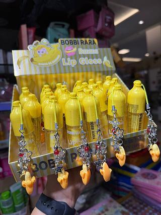 Lip gloss banana bobbi rara (box c/24)