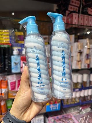 Loção corporal de marshimallow