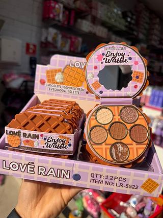 Paleta de sombras waffles love rain