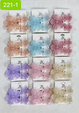 Kit presilha flor com 3