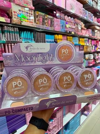 Po compacto matte beijo de neve (box c/24) somente cores que estiverem disponíveis