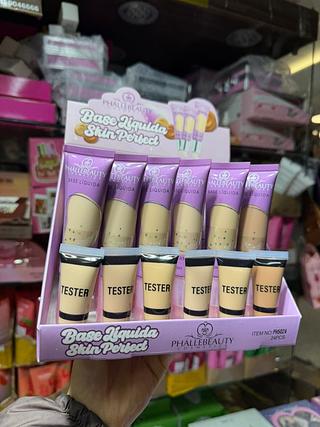 Base liquida skin perfect phallebeuty (box c/24) somente cores que estiverem disponíveis