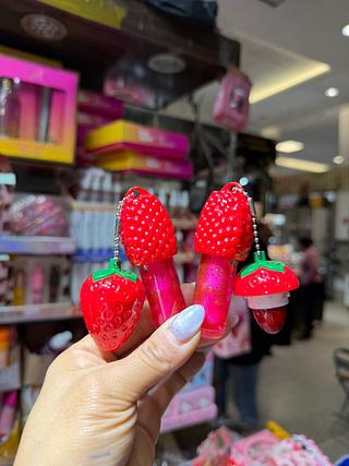 Gloss morango 2 em 1(box c/24)