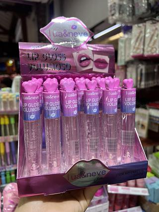 LIP GLOSS VOLUMOSO LUA E NEVE ( BOX C/24)