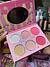 Paleta de blush e iluminador