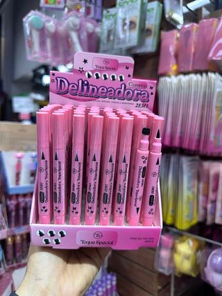 Delineador e carimbo (Box c/48)