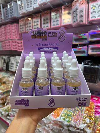 Serum facial glow lab wike make