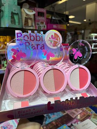 Blush + iluminador bobbi rara (box c/24 umidades) somente cores que estiverem disponíveis