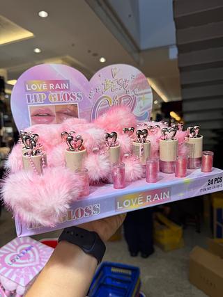 Lip gloss lové rain (box c/24pç)