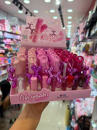 Lip gloss cachorro febella (box c/36) somente cores que estiverem disponíveis