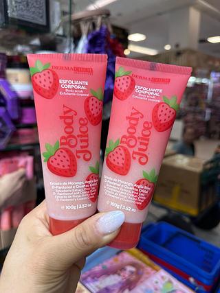 Esfoliante corporal morango dermachen