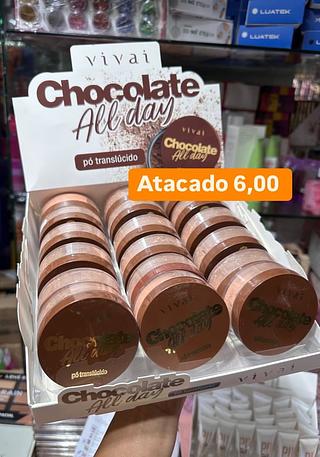 Pó translúcido chocolate (Box C/18)