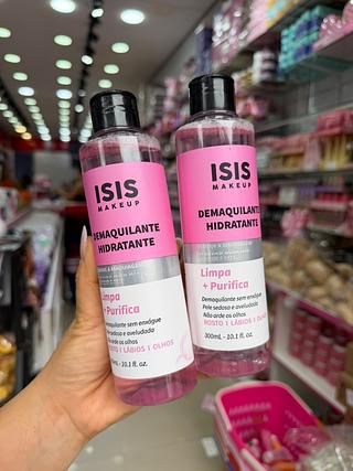 Demaquilante hidratante isis makeup