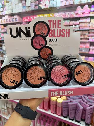 Blush uni makeup (box c/24) somente cores que estiverem disponíveis
