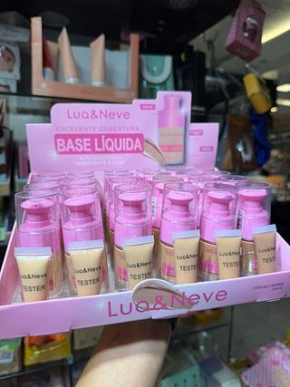 Base resistente a agua lua e neve (box c/24) somente cores que estiverem disponíveis