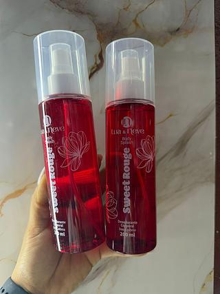 Body splash sweet rouge lua e neve