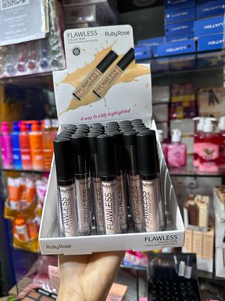 CORRETIVO LÍQUIDO RUBY ROSE (Box c/36) cores nude