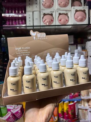 Base fluida bello charme (Box c/24) cores que estiverem disponíveis