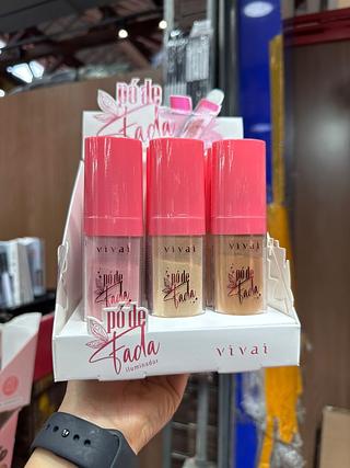 Pó fada iluminador (Box c/12) cores que estiverem disponíveis