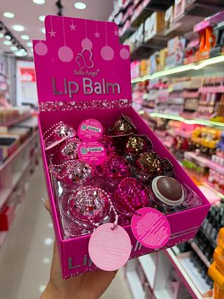 Lip balm belle angel (box c/24) somente cores que estiverem disponíveis