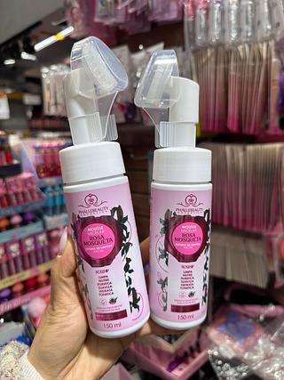 Mousse micelar rosa mosqueta phallebeauty
