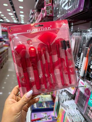 Kit pincel macrilan morango