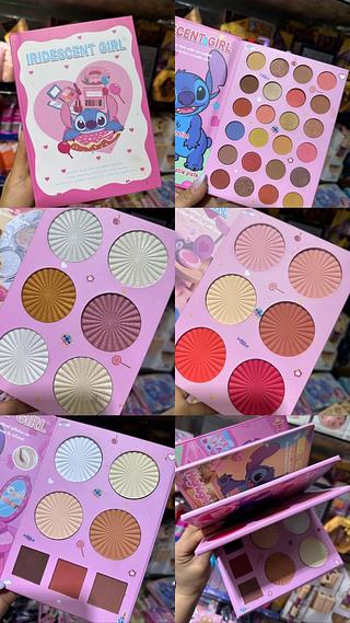 Kit maquiagem completa stitch