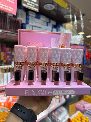 Lip gloss pink 21 (Box c/24)