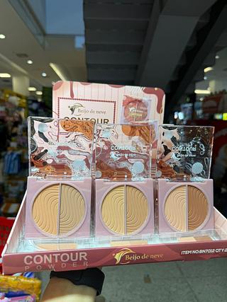 Duo contorno powder beijo de neve (box c/24)