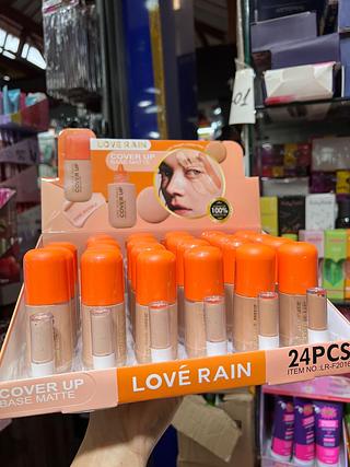 Base Matte love rain cores variadas (Box c/24) cores que estiverem disponíveis
