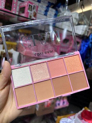 Paleta de blush iluminador e contorno (Box c/12)
