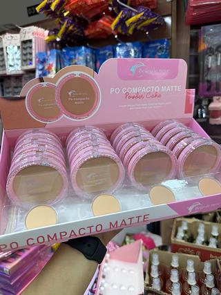 Pó compacto beijo de neve (Box c/24) cores que estiverem disponíveis
