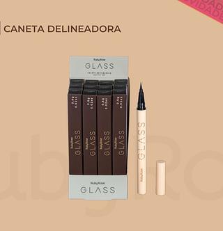 Caneta delineadora glass (Box c/12)