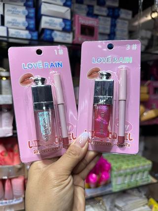 Kit gloss com lápis labial (Box c/12)