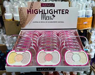 Iluminador (Box c/24) cores que estiverem Disponíveis