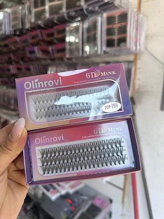 Cílios tufinho 20P -14-mm