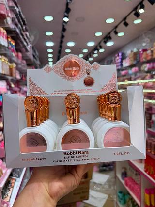 Perfume arabe bobbi rara Branco/dourado