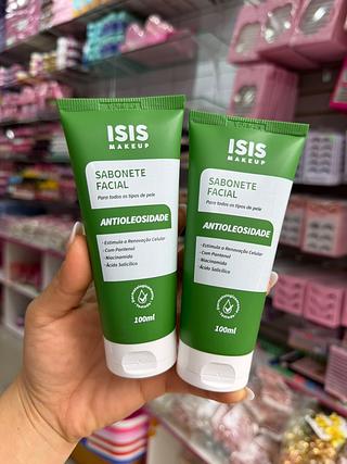 Sabonete facial antioleosidade isis makeup