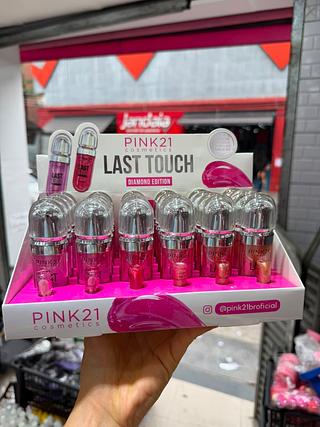 Lip gloss pink21 (box c/24) somente cores que estiverem disponíveis