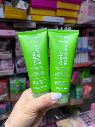 Gel hidratante facial acido salicilico