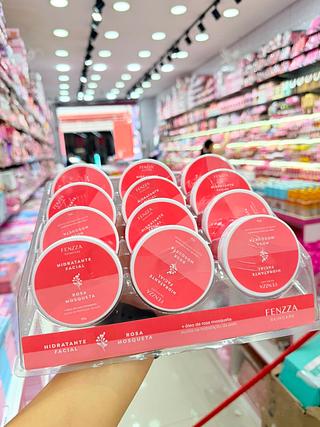 Hidratante facial rosa mosqueta fenzza (box c/12)