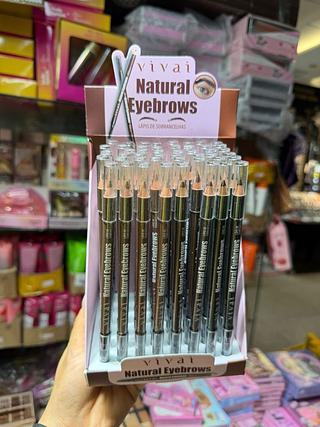 Lapis natural eyebrows vivai ( box c/48 pcs) somente cores que estiverem disponíveis