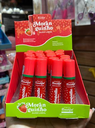 Gloss labial moranguinho (Box c/24)