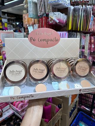 Pó compacto belle angel (Box c/24) cores que estiverem disponíveis