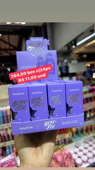 COLA PARA GLITTER STAY FIX ( BOX C/24)