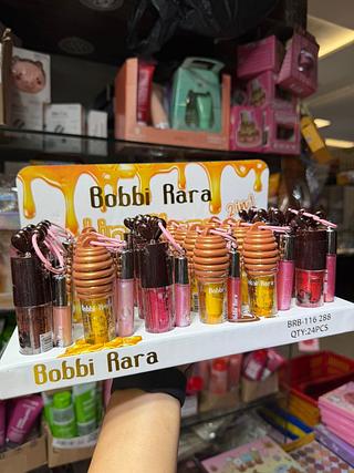 Lip gloss 2 em 1 bobbi rara (box c/24)