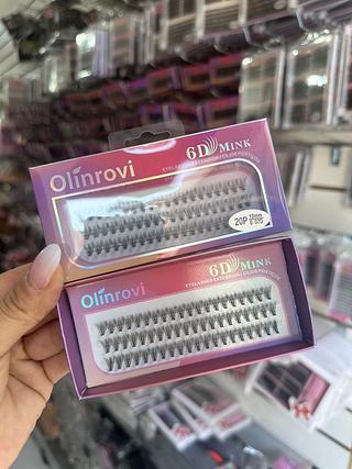 Cílios tufinho 20P -10mm