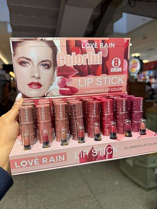 Batom matte love rain (box c/24) somente cores que estiverem disponíveis