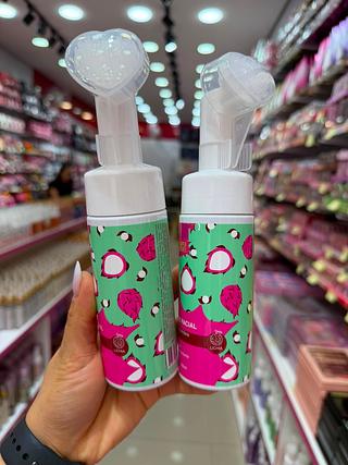 Mousse facial super poderes extrato de pitaya e lichia