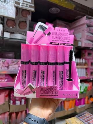 Mascara de cilios black lashes vivai